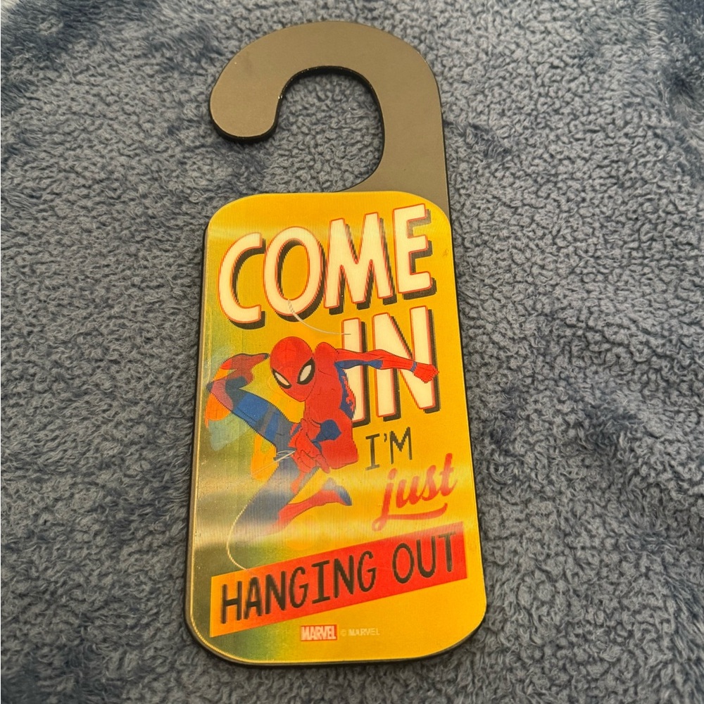 Marvel Venom Door Hanger with Red and Black